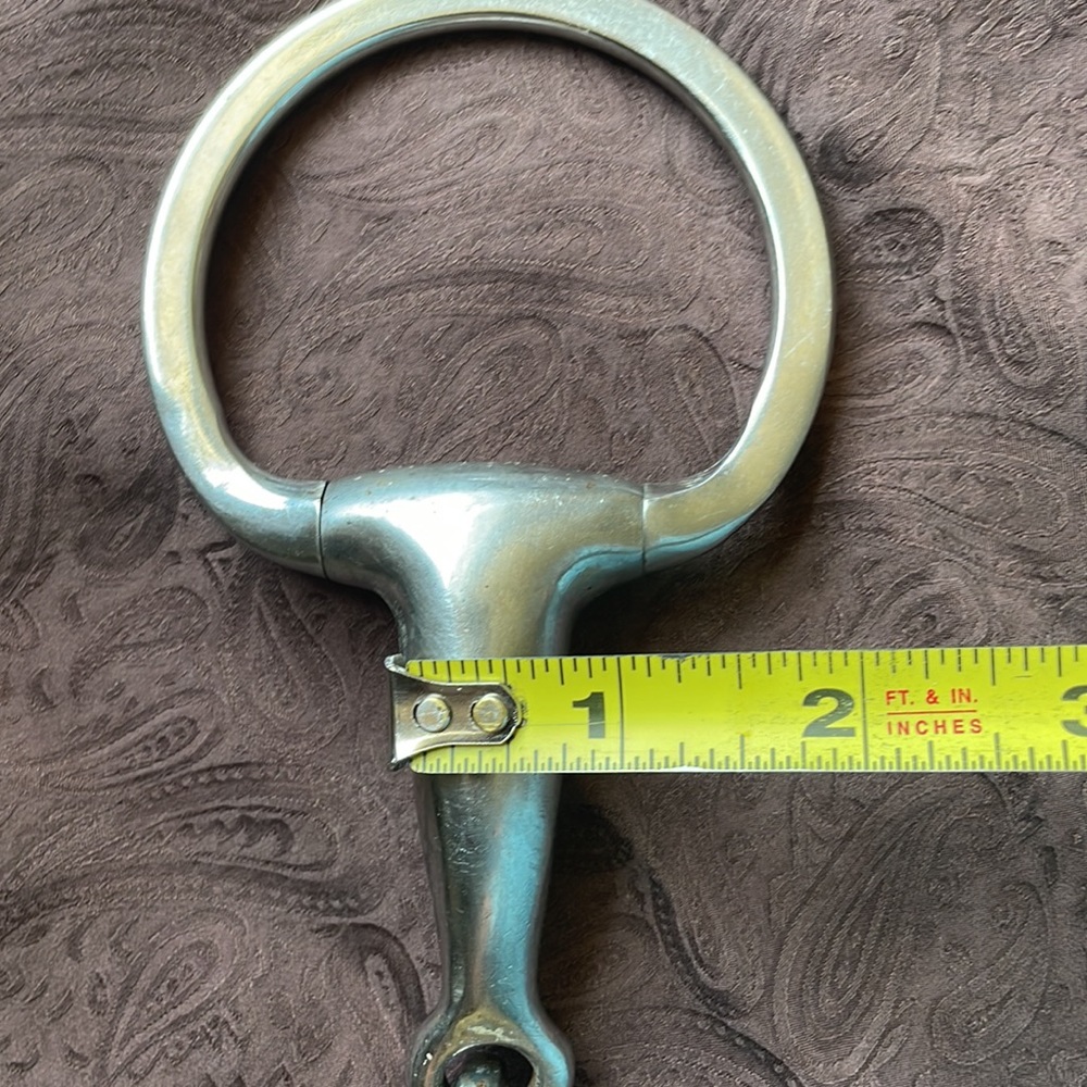 Eggbutt Snaffle Bit - Picture 3 of 5
